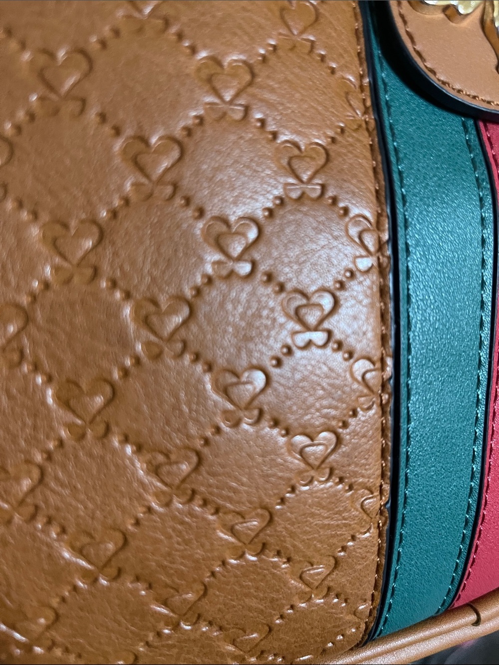 New DIOPHY vegan brown Crossbody bag - Picture 5 of 5